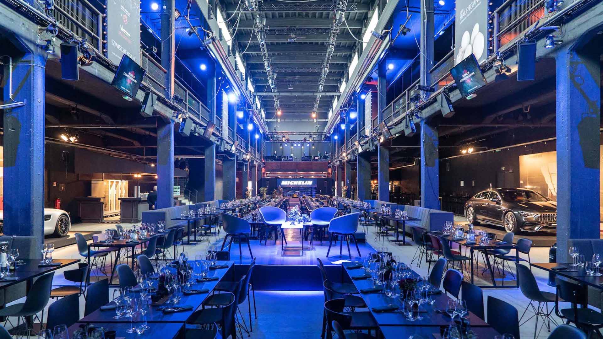 Beispiel der Lichtplanung durch den Loxone Autoplaner im Motorwerk in Berlin