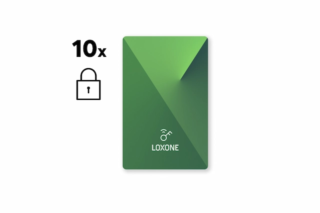 加密 NFC 绿色智能卡套装 - 10 张